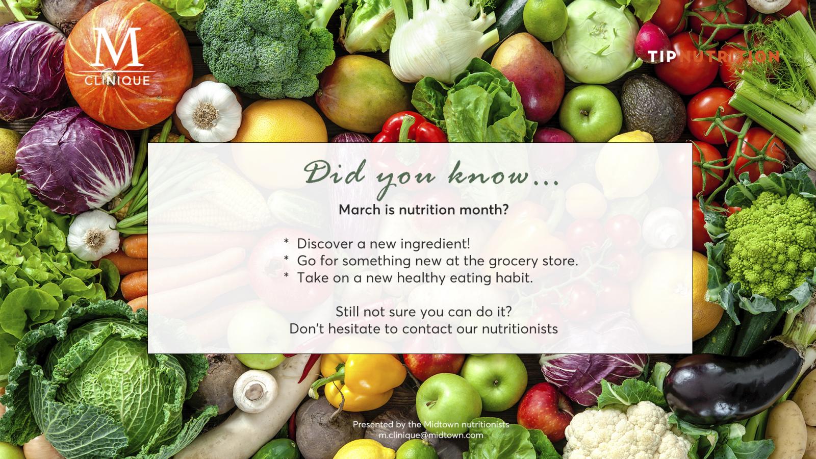 march-nutrition month