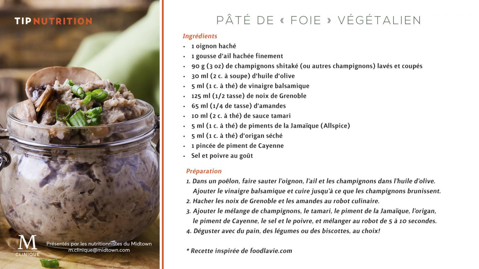 paté de foie-végétalien-nutrition